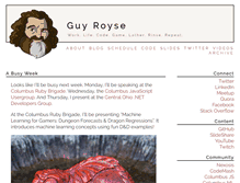 Tablet Screenshot of guyroyse.com